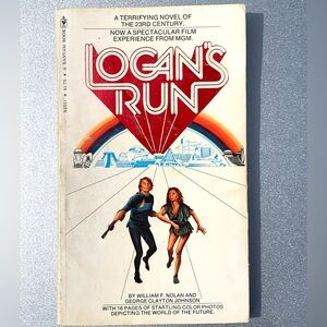 Logan's Run Vintage Paperback Novel Book Used
